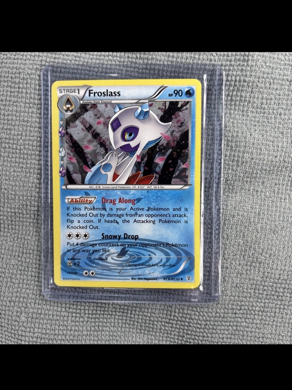 Froslass RC8-32 Generations: Radiant Collection Holo